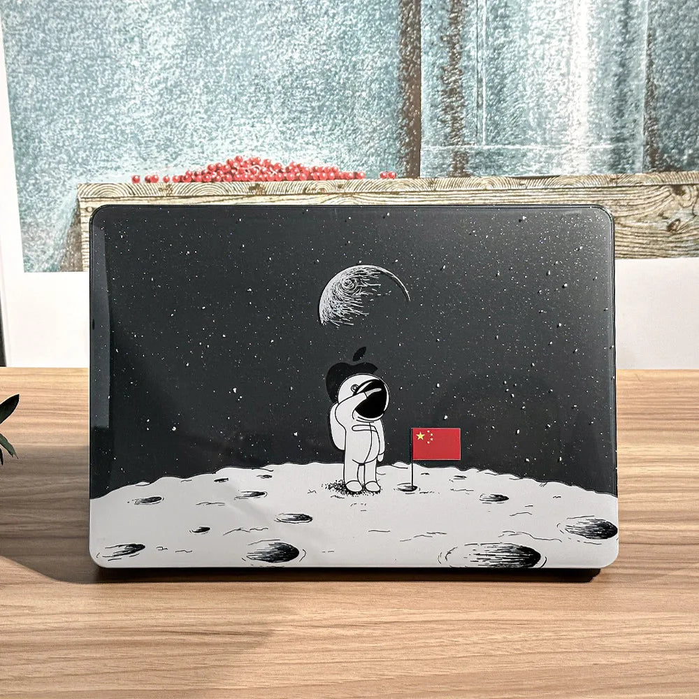 EGYAL Hard Shell MacBook Case Shiny Print – M1 M2 M4 M5