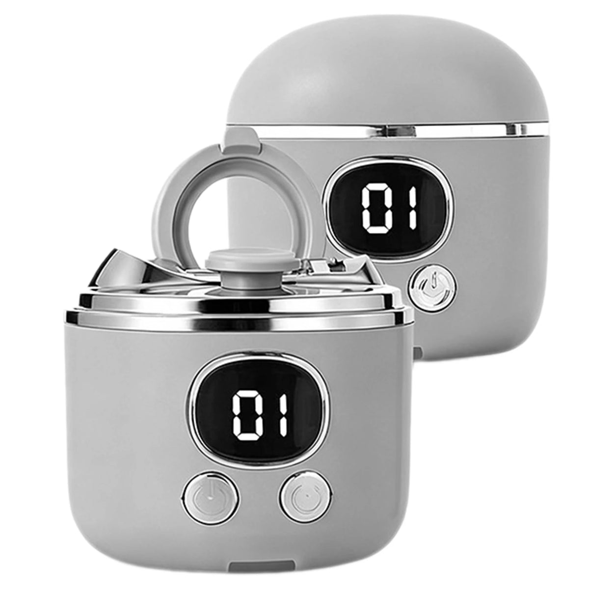 Electric Nail Clipper with LED Light & Magnifier | USB Rechargeable