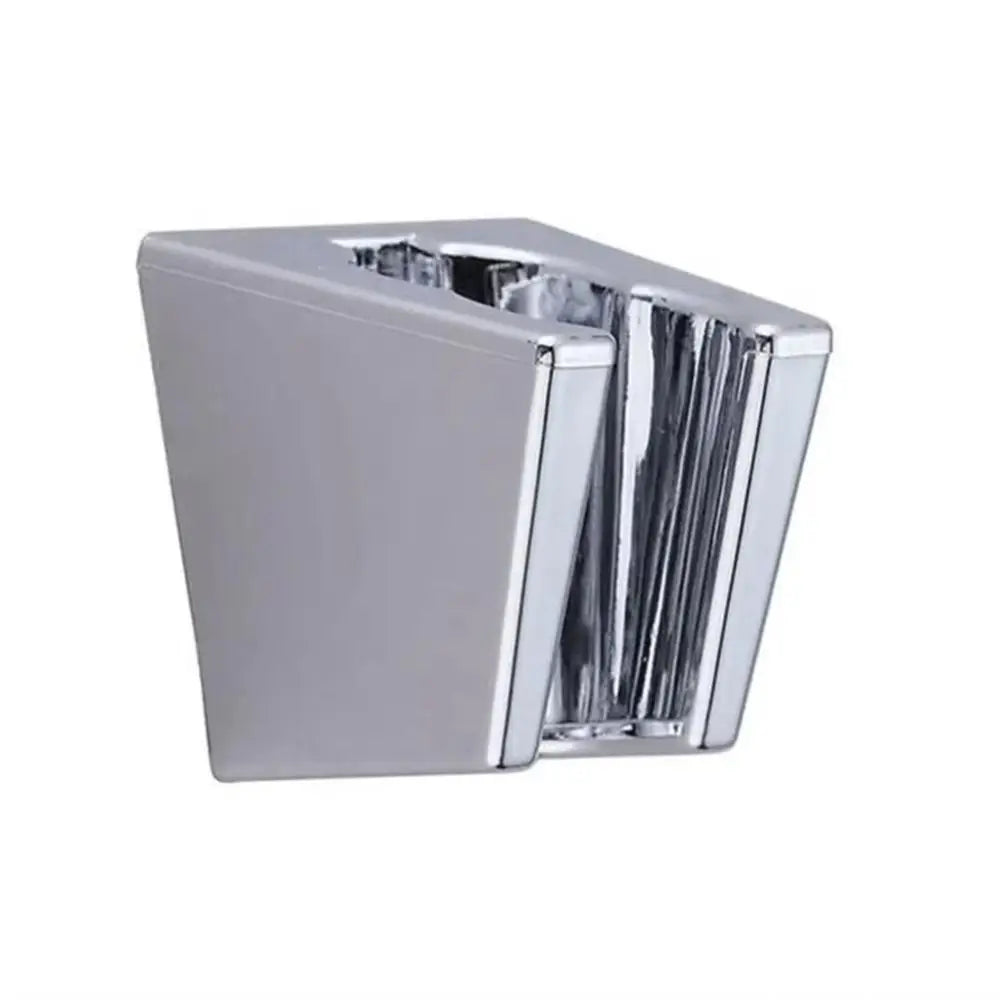 Square Adjustable Shower Head Holder Wall Mount – ABS Plastic