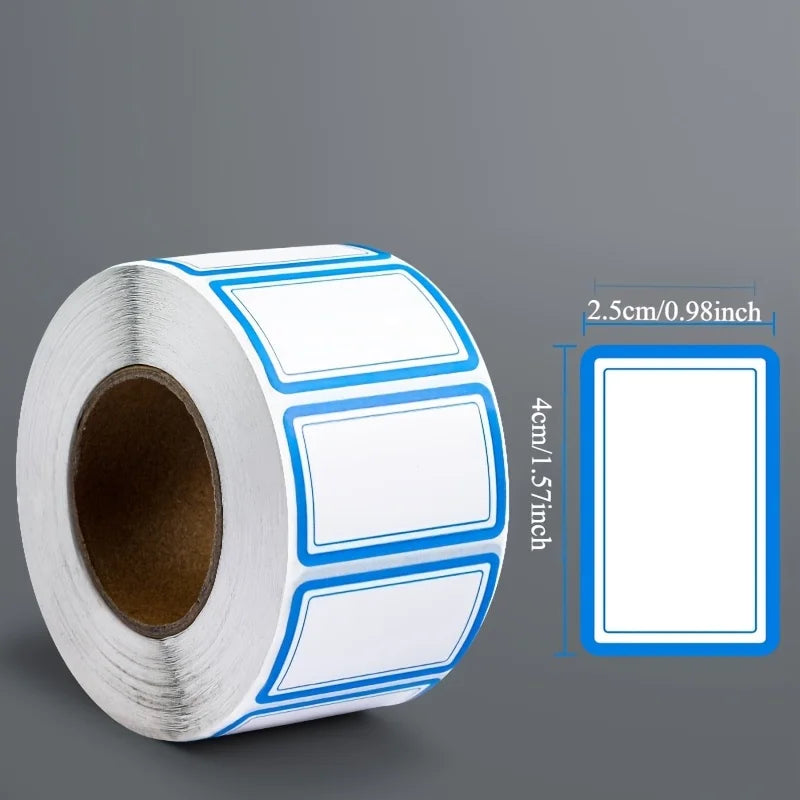 Self-Adhesive Label Stickers 500/Roll – File & Price Marking