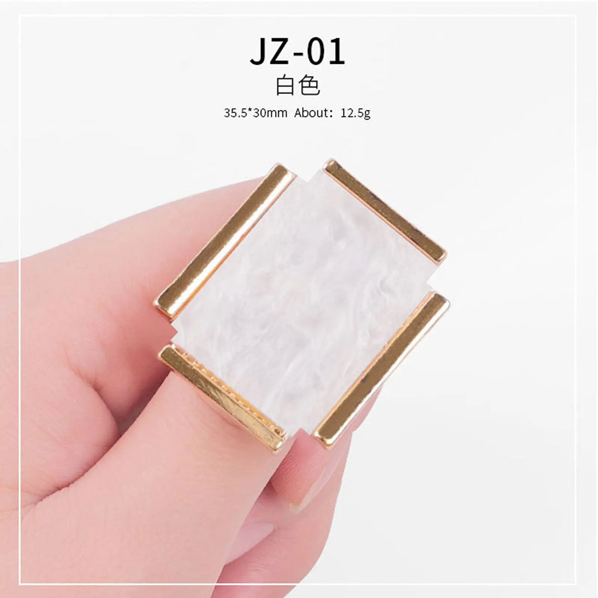 Wearable Nail Ring Palette – Resin Gel Polish Mixing Tray