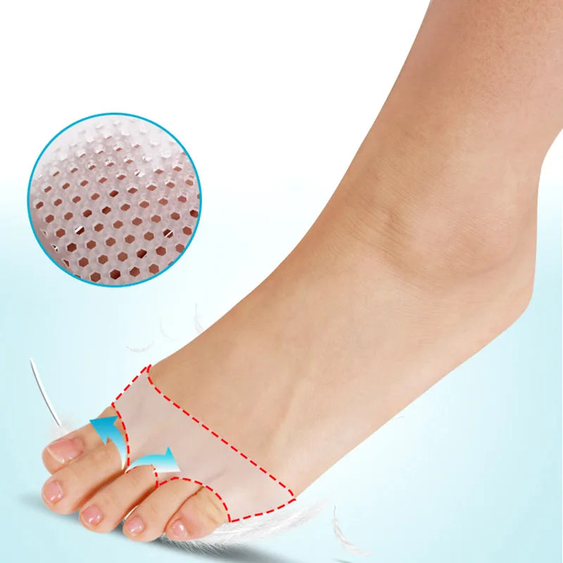 Silicone Gel Toe Pads Forefoot Cushion & Separator – 1 Pair