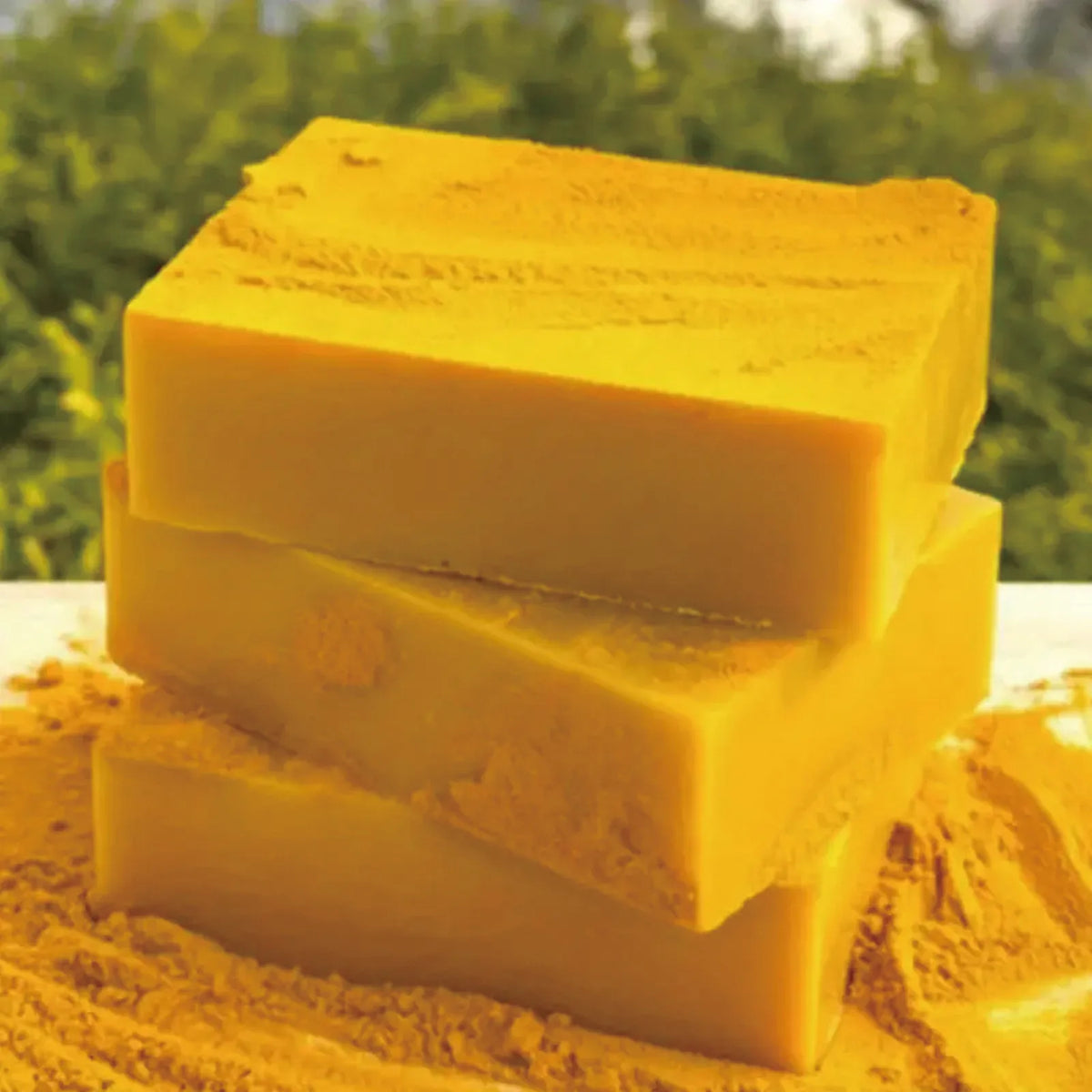 Lemon Turmeric Kojic Acid Soap – Brightening Body & Face Bar