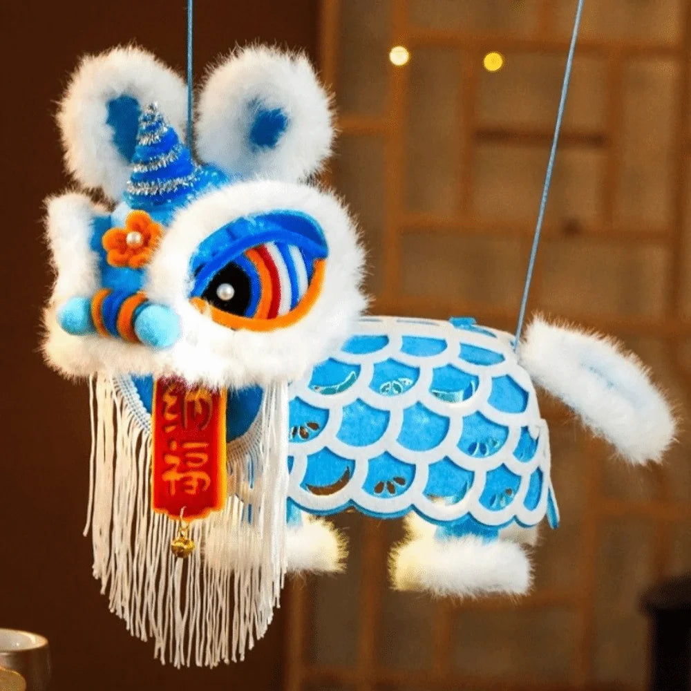Chinese Lion Dance DIY Felt Lantern Kit – Lunar New Year