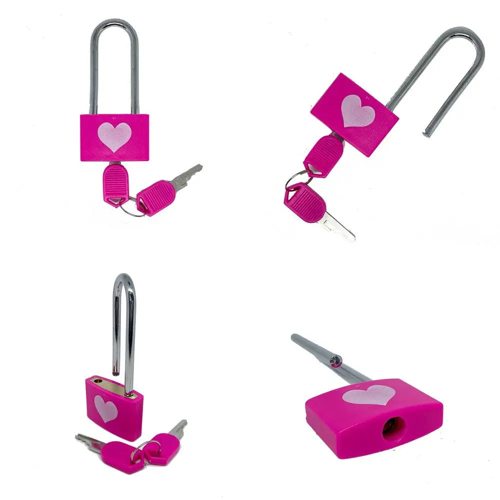 Minimalist Copper ABS Love Lock Couple Padlock – Keepsake
