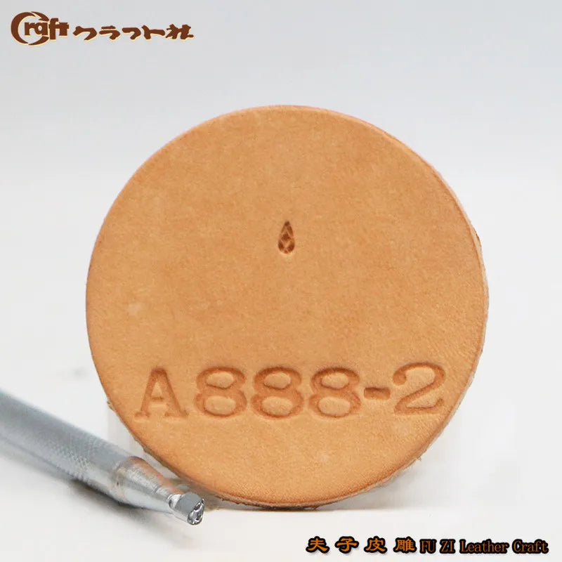 VIBE Leather Carving Stamp Set – Fine & Thick Grain Tools