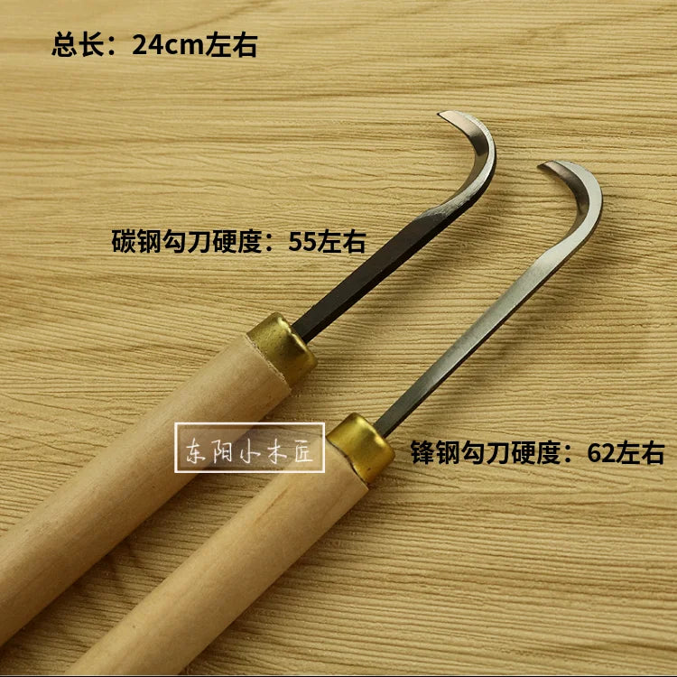 Wood Carving Knife Set – Root Hook & Carpenter Tools