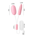 Silicone Bullet Vibrator USB Rechargeable Waterproof Clitoral