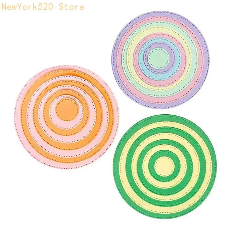 Lace Circle Round Metal Cutting Dies for Scrapbooking & Cards