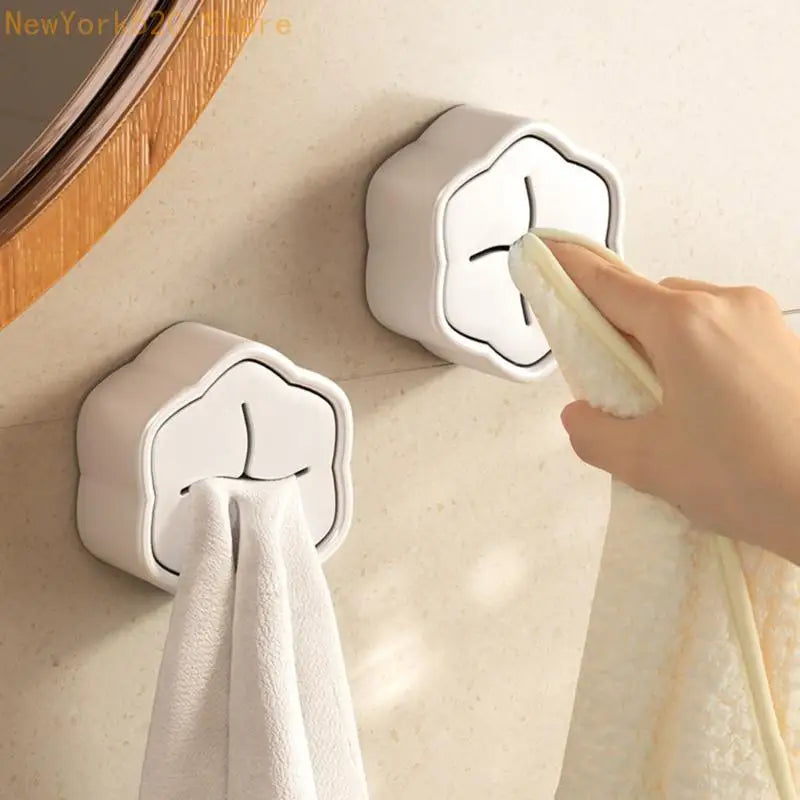 4-Pack Adhesive Kitchen Towel Hooks – Wall Mount Hangers