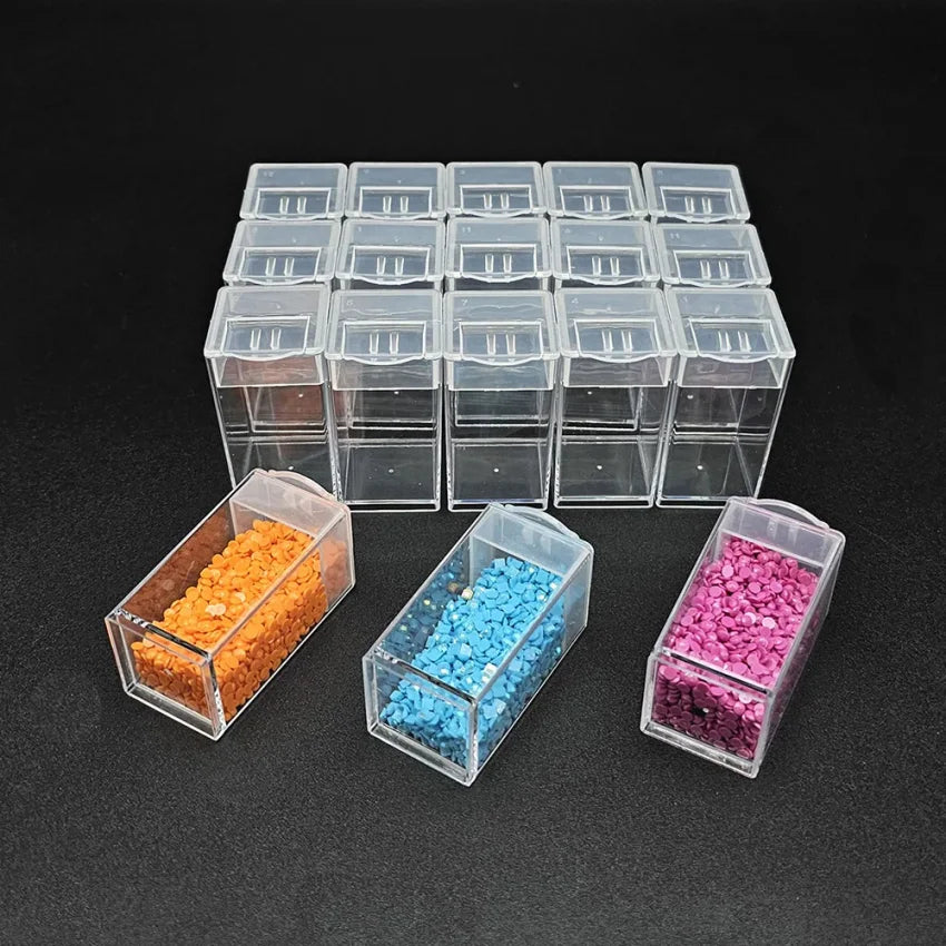 Diamond Painting Storage Box – Drill Bead Mosaic Organizer