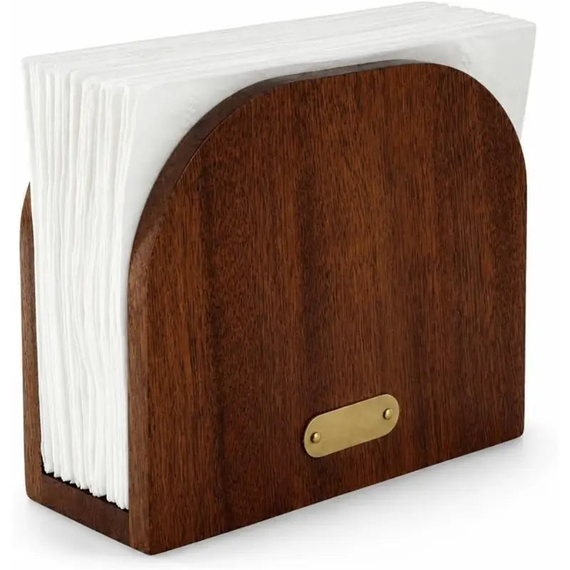Wooden Upright Napkin Holder for Table, Kitchen & Dining