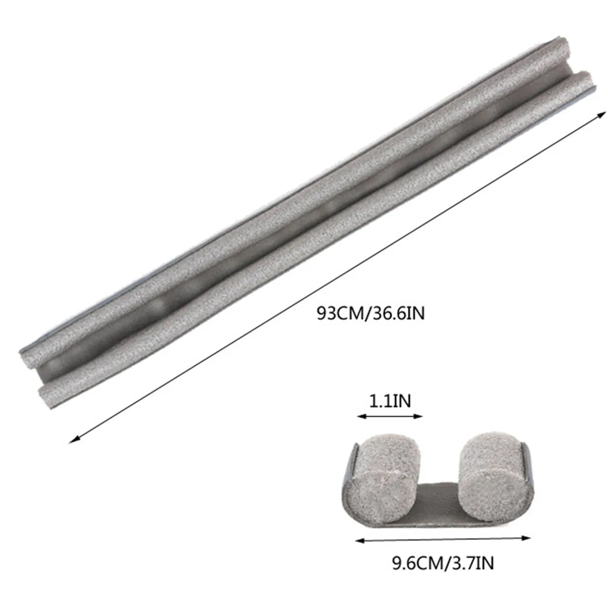 Door Draft Stopper 36" Adjustable Noise & Breeze Blocker | VIBE