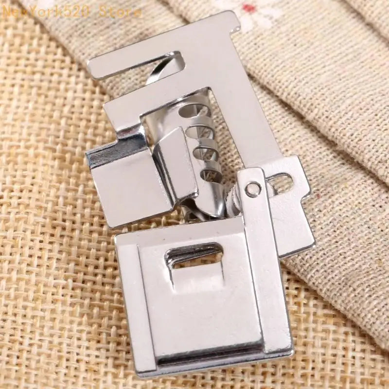 Adjustable Bias Tape Binder Presser Foot for Sewing Machines