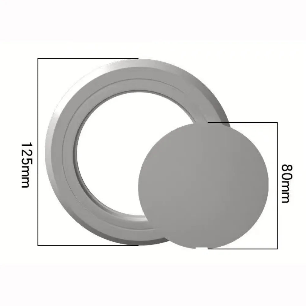 Round PVC Access Panel Self-Adhesive Wall Hole Cover | 5 Sizes