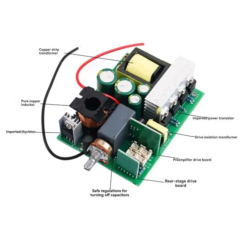 350W DC-DC Boost Converter 12V to 600V Step-Up Power Module