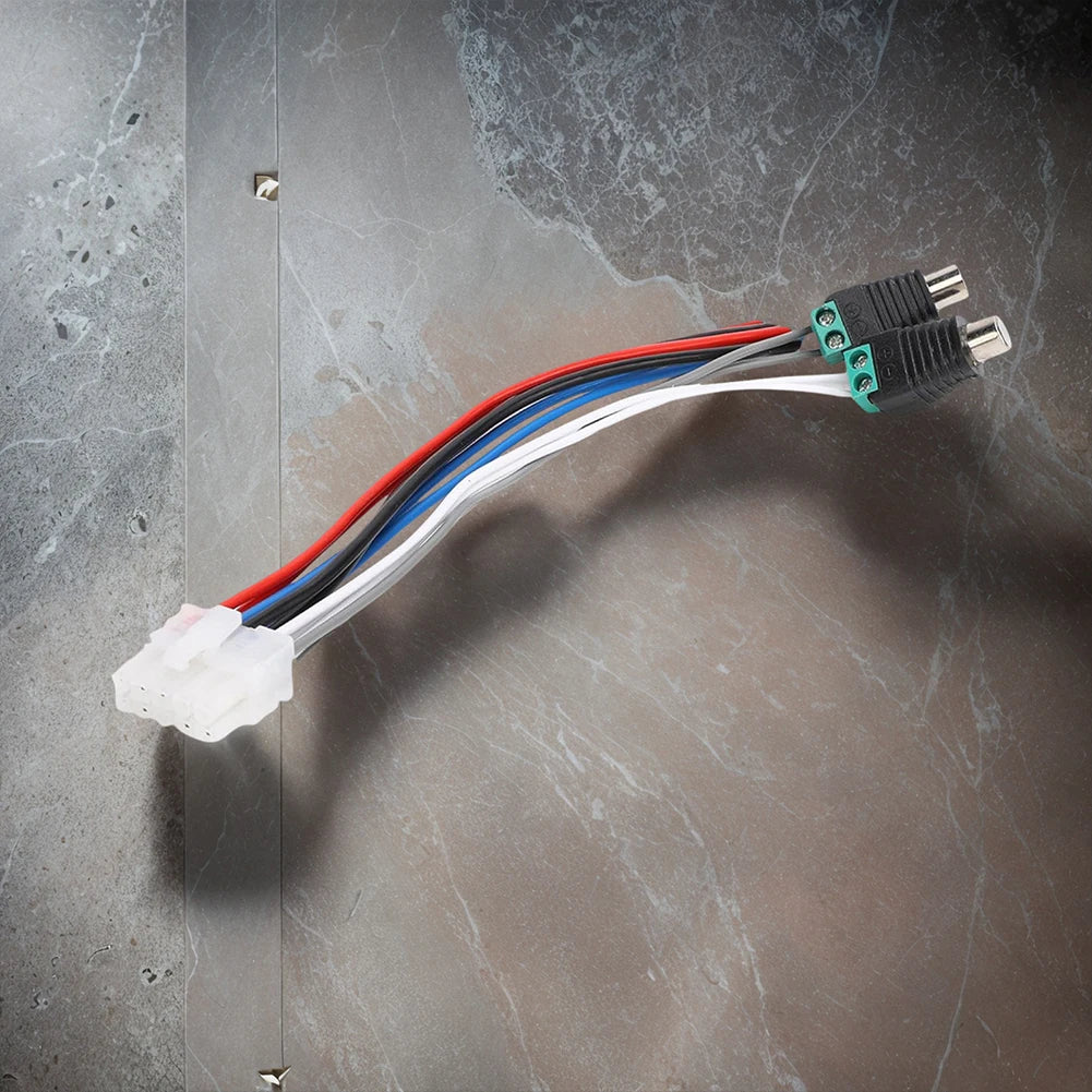 10-Pin Wire Harness RCA Jack for Dual TBX10A Car Amplifier