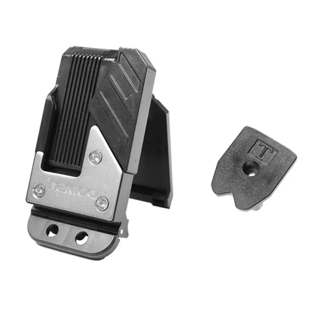 Universal Quick Release Belt Buckle – Tape Measure Holder