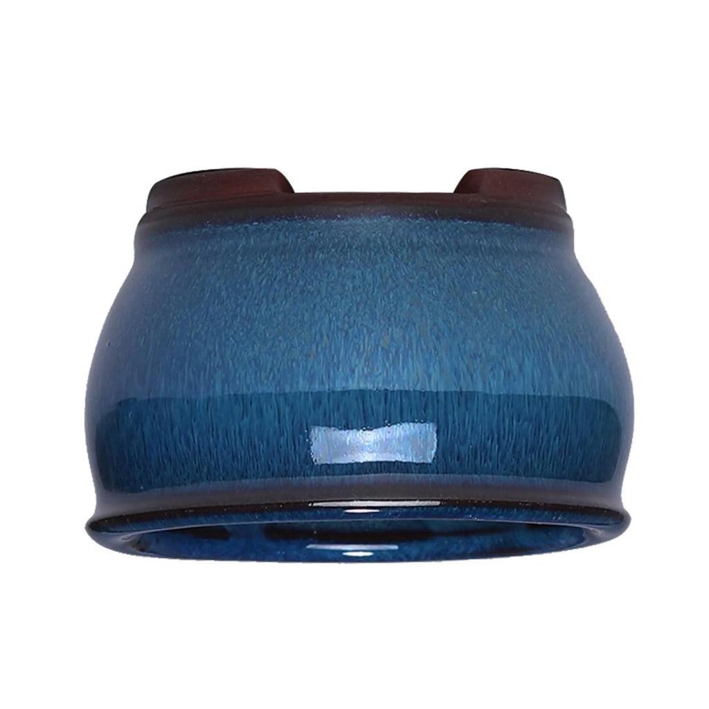 Ceramic Succulent Pot with Drainage Hole | Glazed Planter