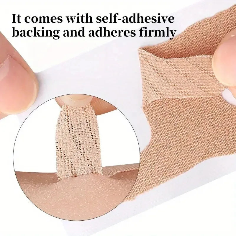 10-Pack Self-Adhesive Finger Cots Tape – Flexible & Breathable