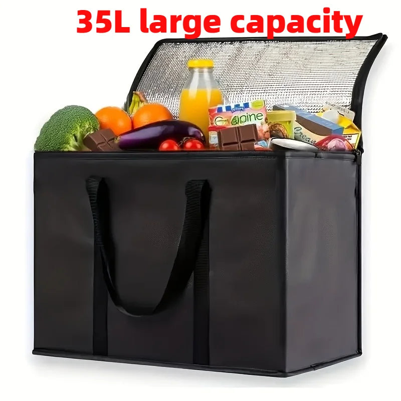 VIBE Insulated Cooler Bag – Portable Aluminum Foil Beverage Bag