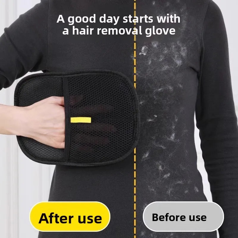 Double-Sided Pet Grooming Gloves – Dog & Cat Hair Remover