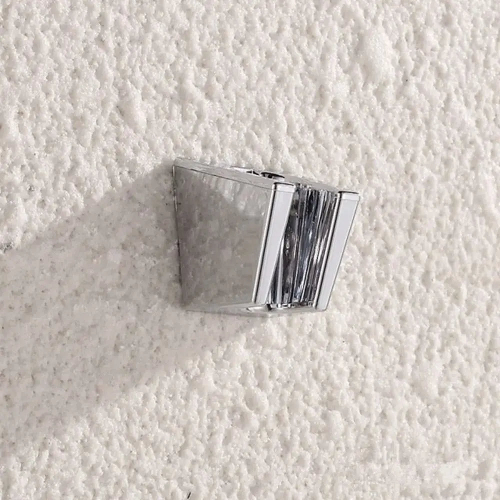 Square Adjustable Shower Head Holder Wall Mount – ABS Plastic