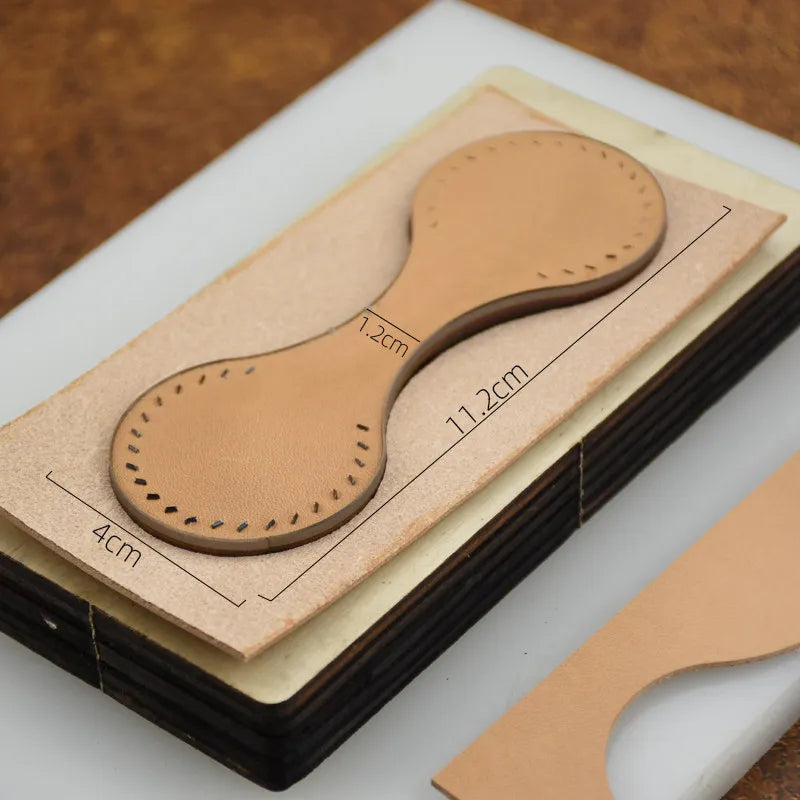 DIY Leather Die Cutting Tool – Key Ring, Bookmark & Gear Shapes