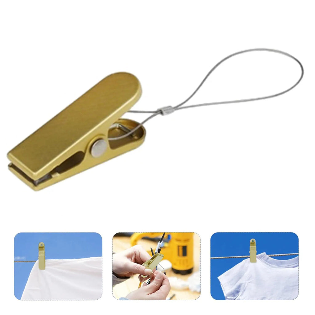 Metal Spring Clothespins Bulldog Clips – Laundry, Curtains & More
