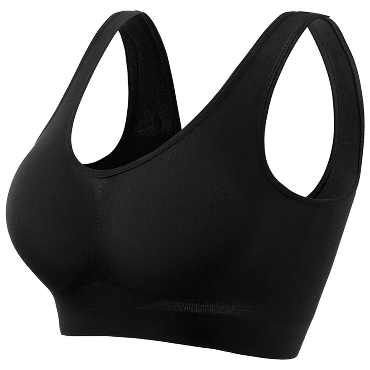 Women's Seamless Wireless Bra Sports Crop Top S–5XL