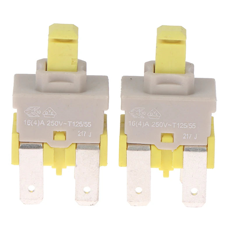 E-Switch PA512C 4-Pin Self-Locking Power Button 16A 250V