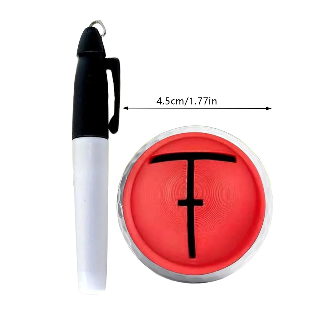 Golf Ball Liner Alignment Tool 3-Pack – Putting Aid | VIBE