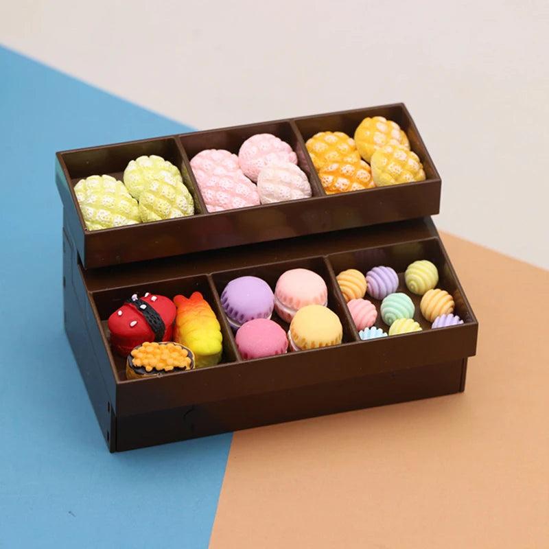1:12 Dollhouse Supermarket Shelf – Fruit & Vegetable Rack