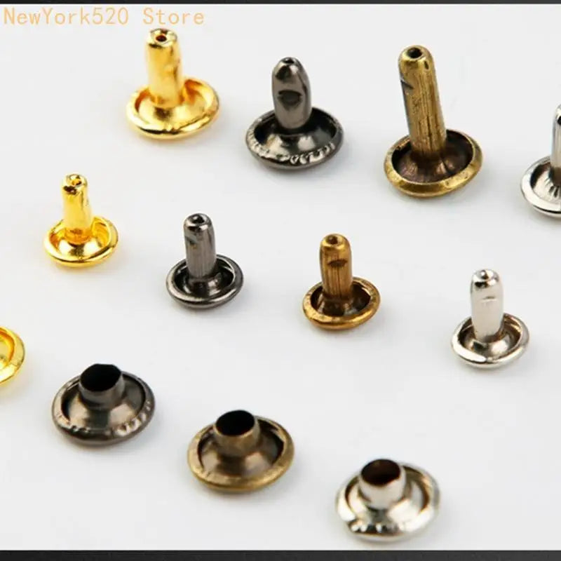 Metal Button Fastener Kit for DIY Clothes, Jackets & Jeans