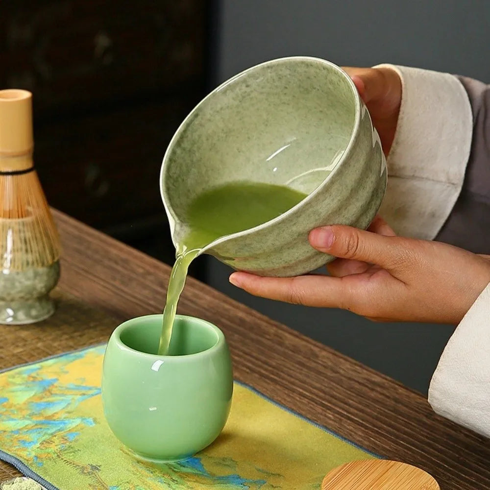Japanese Matcha Tea Set – Bamboo Whisk, Bowl & Scoop