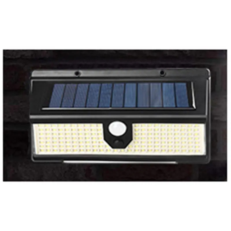 Solar Motion Sensor Wall Light 190 LED Waterproof Garden Light