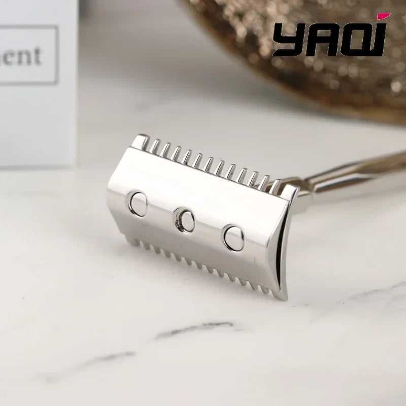 Yaqi Pagoda Mirabilis Stainless Steel Safety Razor for Men