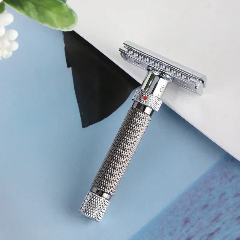 Yaqi The Final Cut Adjustable Safety Razor Chrome Gunmetal