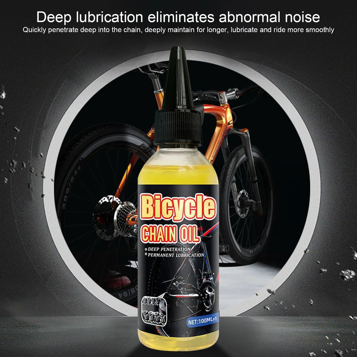 100ml Bicycle Chain Lube Oil – Long-Lasting Bike Lubricant