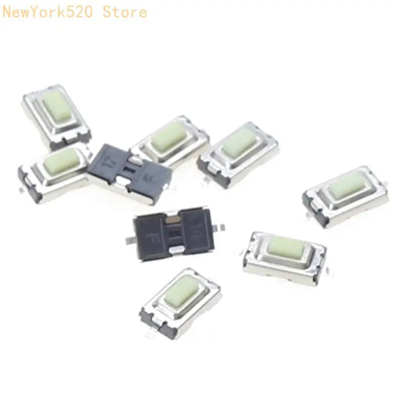 100Pcs 3x6x2.5mm Momentary Tact SMD Push Button Micro Switch 2-Pin