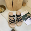 Women's Summer Flat Sandal Slippers – Soft Sole Slip-On