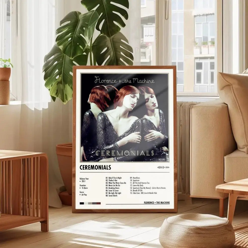 Florence & the Machine Music Poster – Wall Art Print