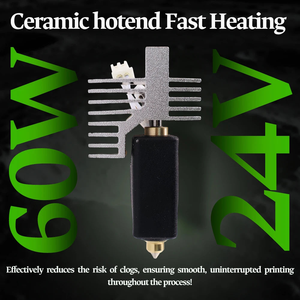 Elegoo Centauri Carbon Hotend Kit 0.2–0.8mm | Sprouture Lab