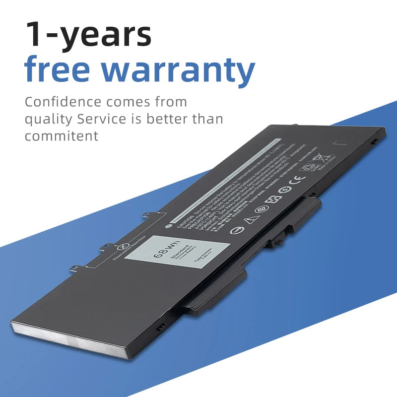 OEM Dell Latitude E5480 5490 5580 5590 Battery GJKNX 7.6V 68Wh