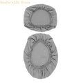 2PCS Toilet Lid & Tank Dustproof Cover Set – Polyester