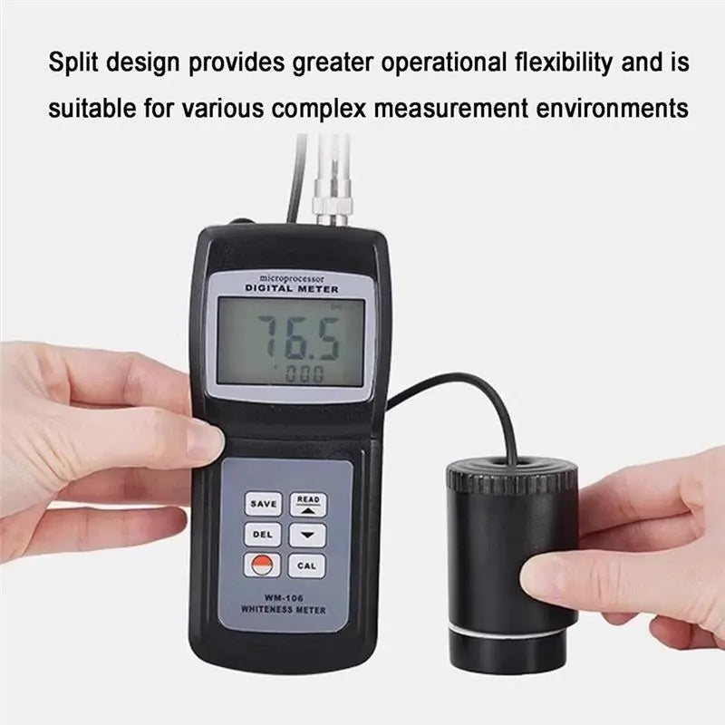 LCD Whiteness Meter 0-120 | Paper & Paint Whiteness Tester