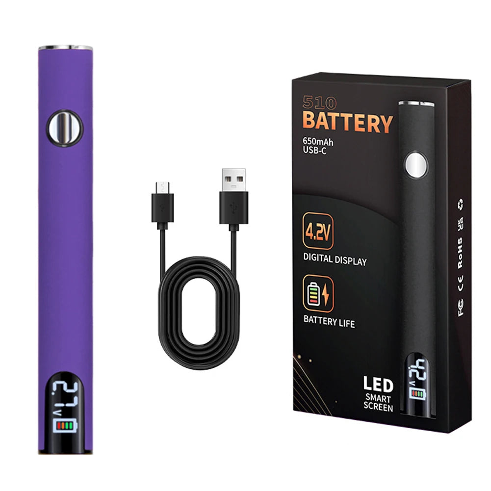Portable 510 Electric Soldering Iron USB-C Rechargeable 650mAh