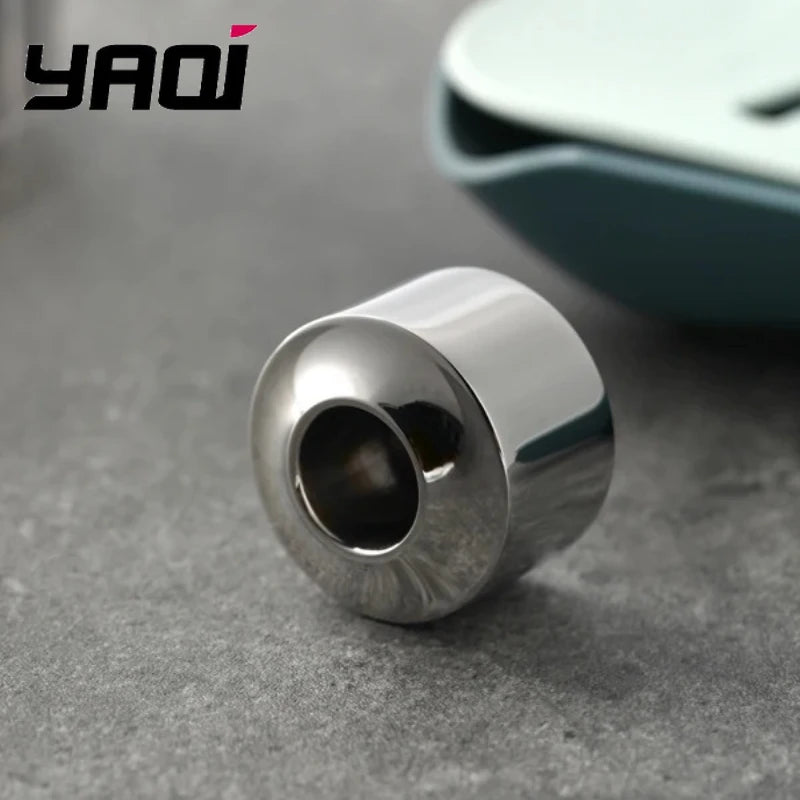 YAQI Inkwell Stainless Steel Razor Holder – Men's Shaving Stand