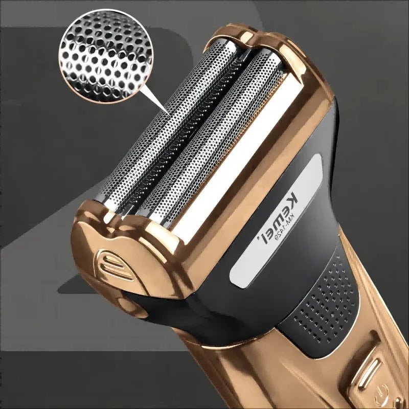 Kemei KM-1429 3-in-1 Electric Beard & Nose Trimmer for Men