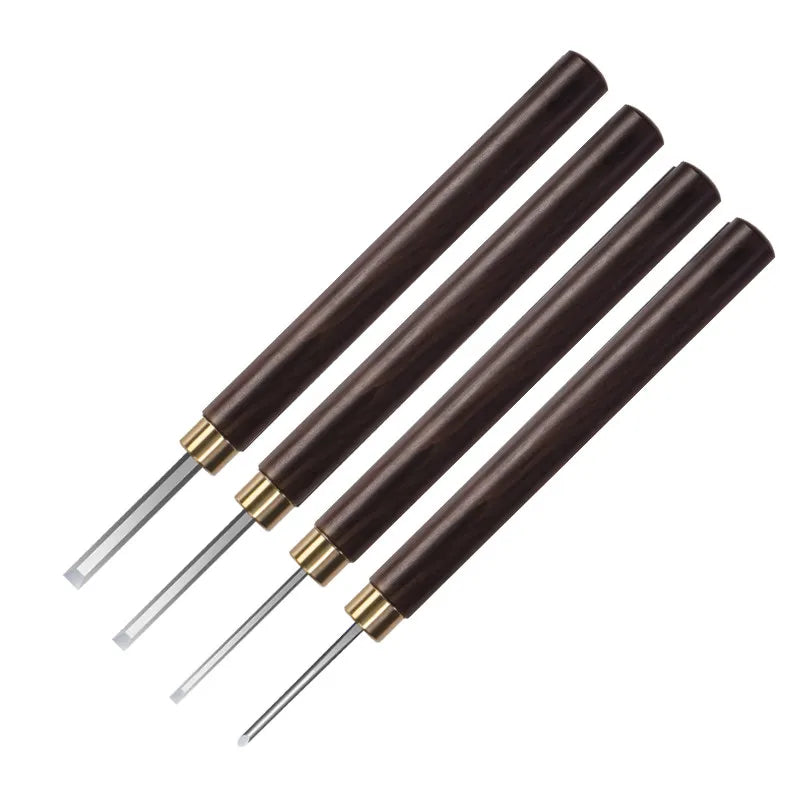 Wood Carving Knife Set – Olive Peach Pit DIY Craft Tool Kit